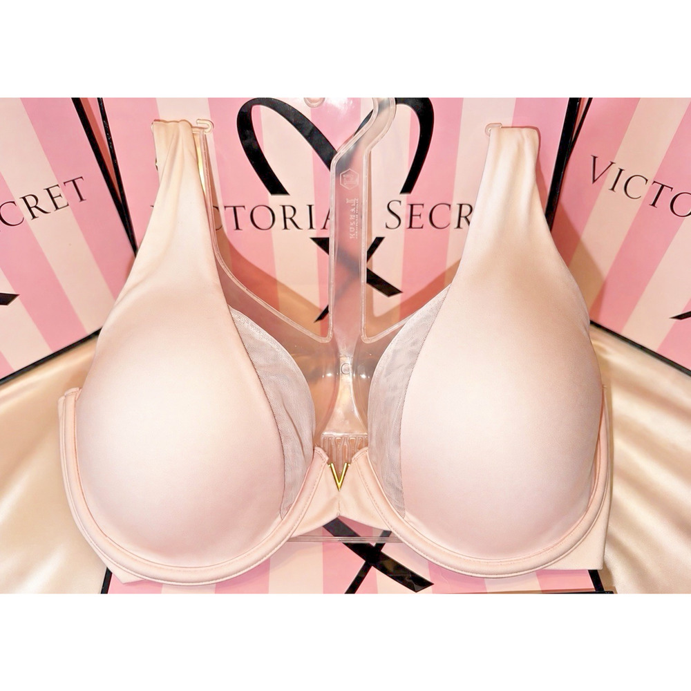 Victoria's Secret Bra 38D Unlined Perfect Pale Pink